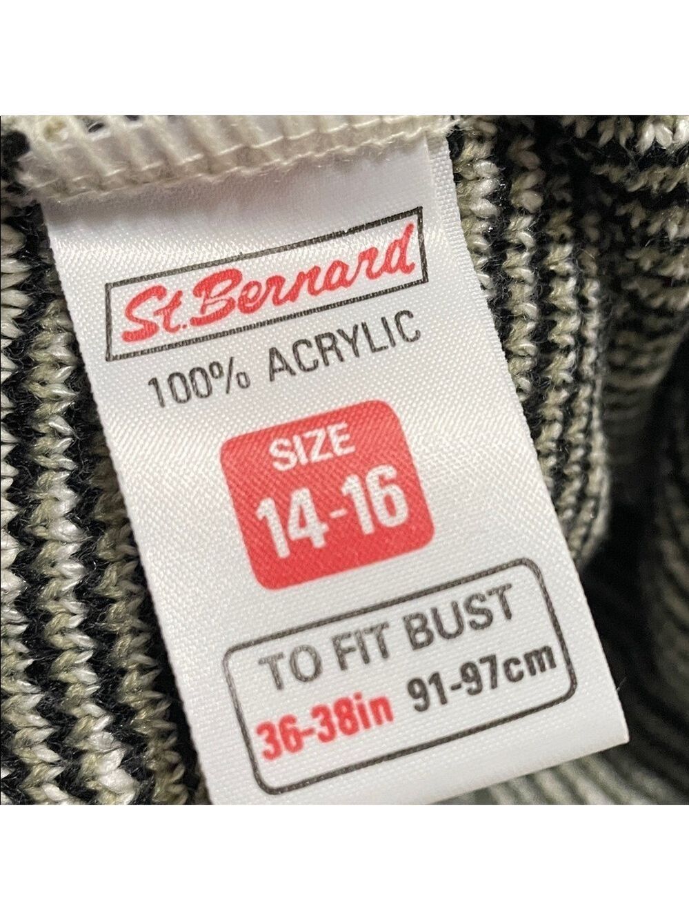 Nwot Vintage St. Bernard Women’s Crew Neck Sweater — image 7 of 8